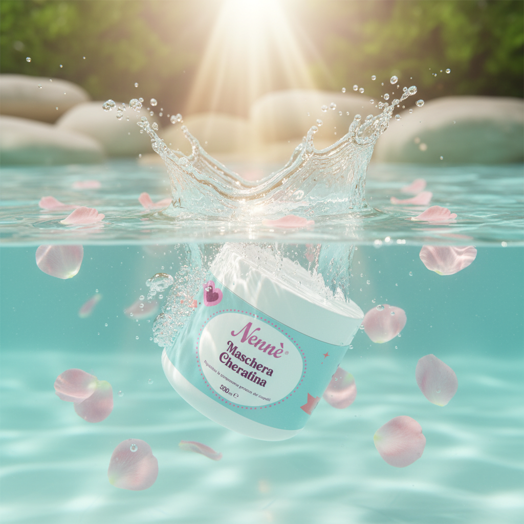 Nennè Maschera per capelli alla Cheratina | 500 ml