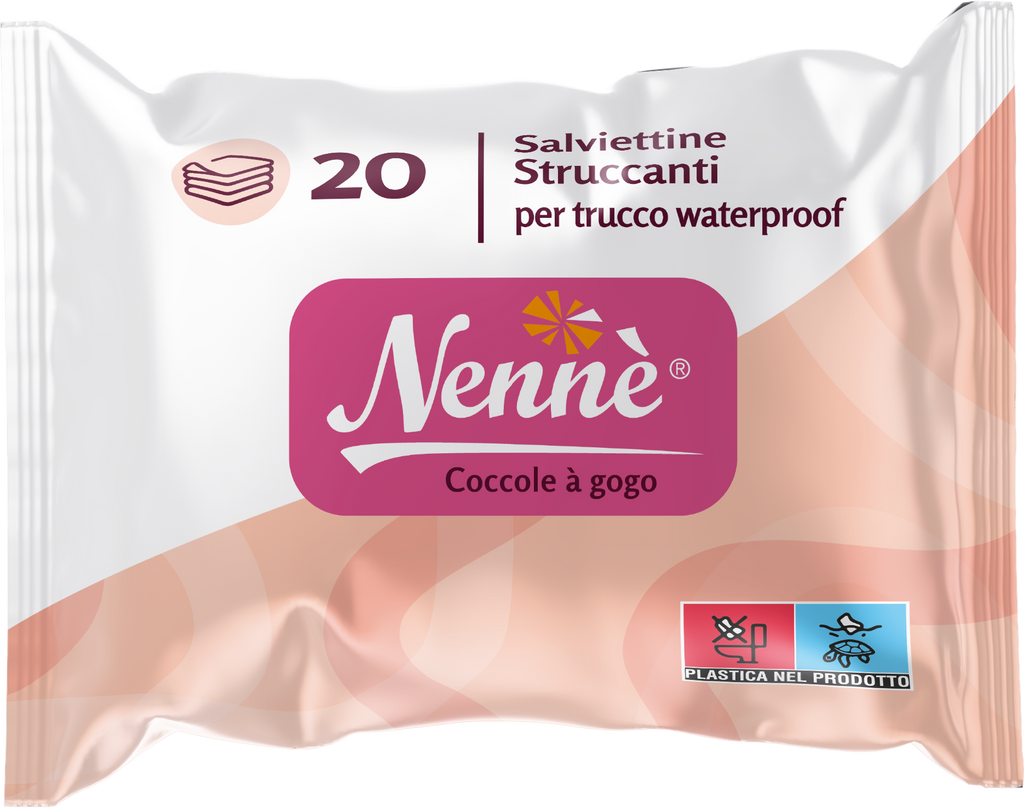 Nenné Salviettine Struccanti Waterproof