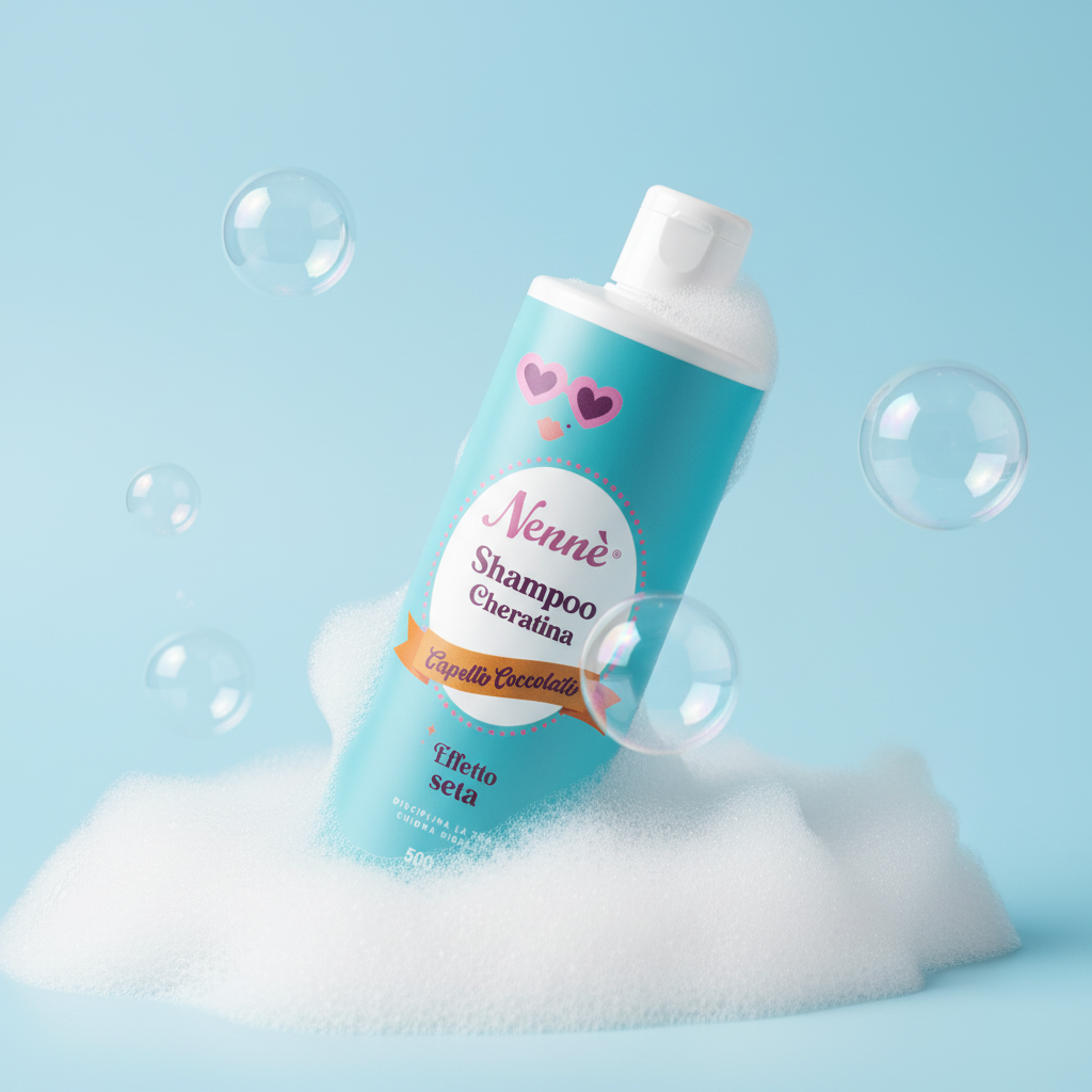 Nenné Shampoo alla Cheratina | 500 ml