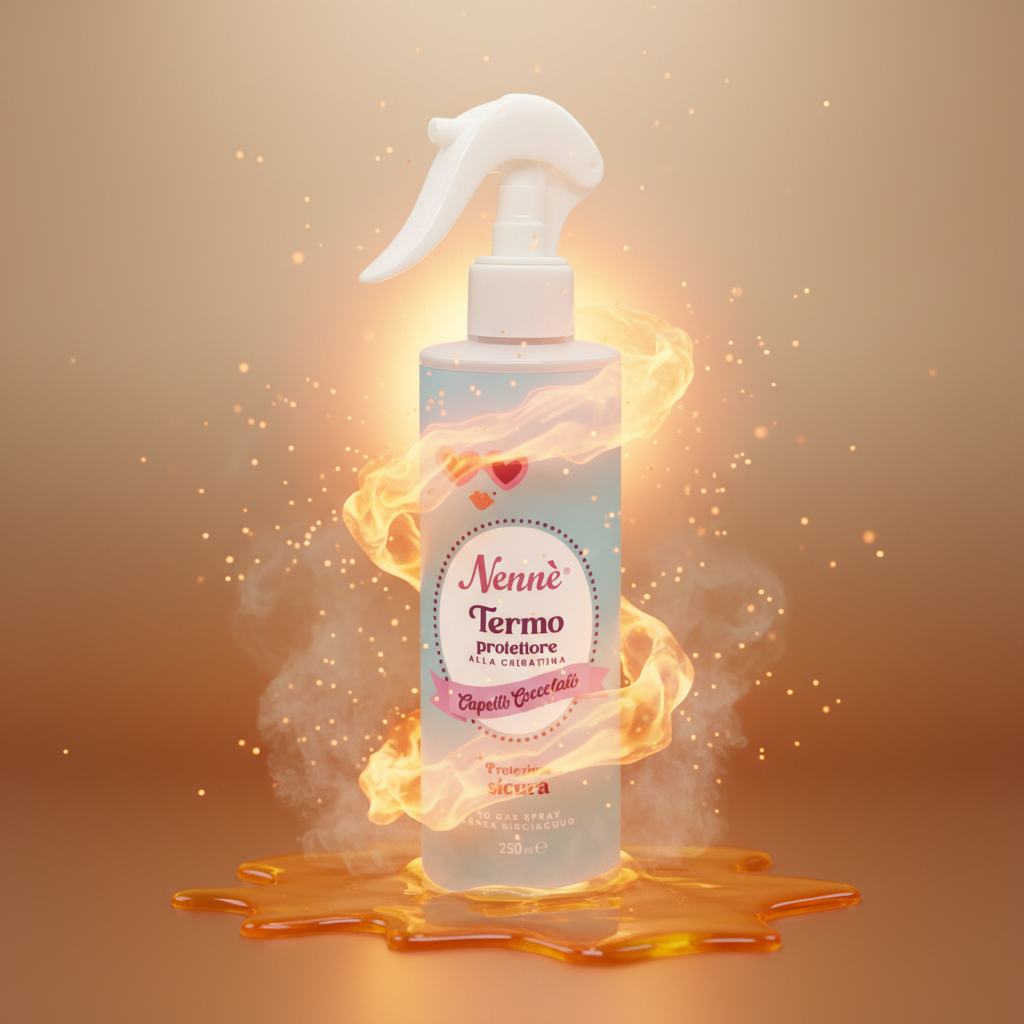Nenné Termoprotettore per capelli alla Cheratina | 250 ml